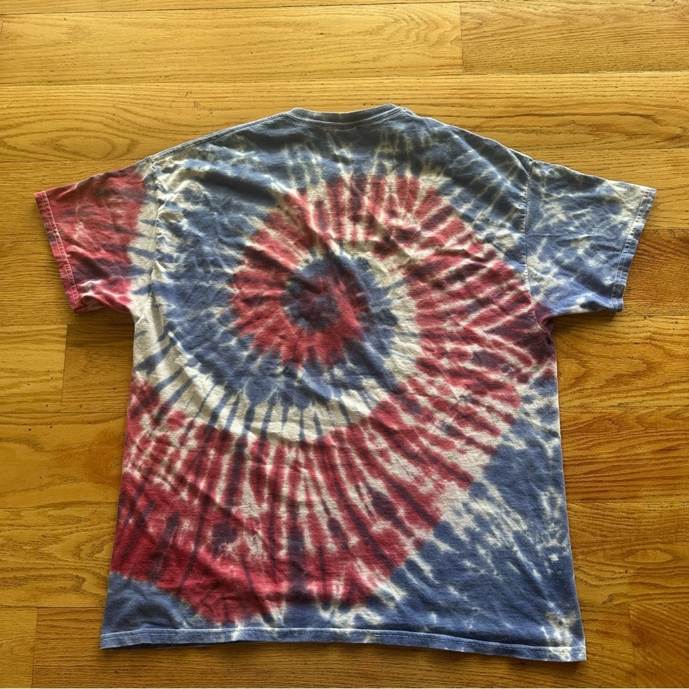 Vintage Tie Dye T-Shirt Legendary USA Power Hot Rod Drag Car Size XL - Picture 3 of 8